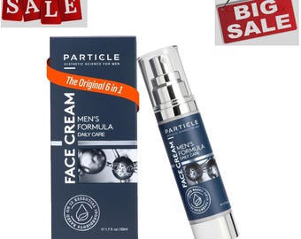 Particle Men's Face Cream – Anti-Aging Daily Skin Care Support (50ml) 1.7oz