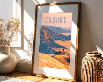 Badlands National Park Print | South Dakota Landscape Wall Art (Digital Download)