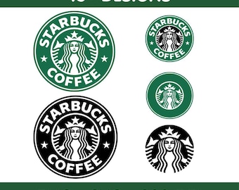 Starbucks Logo SVG PNG Files | Starbucks svg Coffee Clipart (Digital Download)