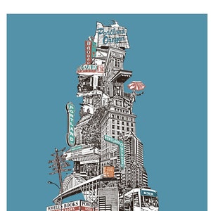 Portland Art Print – Chromatic Tower of Portland