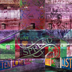 Spreading Light –– Photomontage –– Archival Fine Art Print