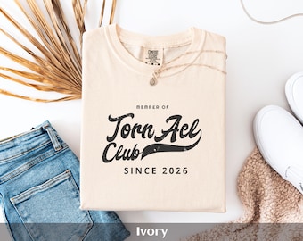 Post Op Torn ACL Club T-shirt | Surgery Recovery Hospital Humor