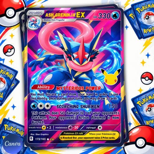 Greninja rainbow - Etsy 日本