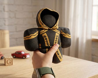 Custom Taph Plush Toy Roblox Forsaken Inspired Soft Doll Asymmetrical Horror Game Gamer Gift