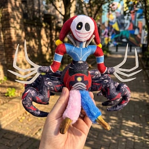 Poppy Playtime Chapter 5 Plush Toy Oliver The Prototype 1006 Jester Spider & Chum Chompkins Stuffed Animal Horror Game Gamer Gift