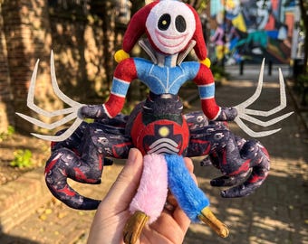 Poppy Playtime Chapter 5 Plush Toy Oliver The Prototype 1006 Jester Spider & Chum Chompkins Stuffed Animal Horror Game Gamer Gift