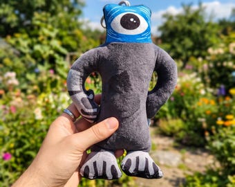 New Rubber Man Plush Mutant Doey Poppy Playtime Chapter 4 Fan Art Toy One Eye Monster Stuffed Animal