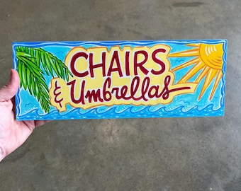 Custom, Hand Painted Patio Sign - Deck, Porch, Pergola Decor - Personalized for you!