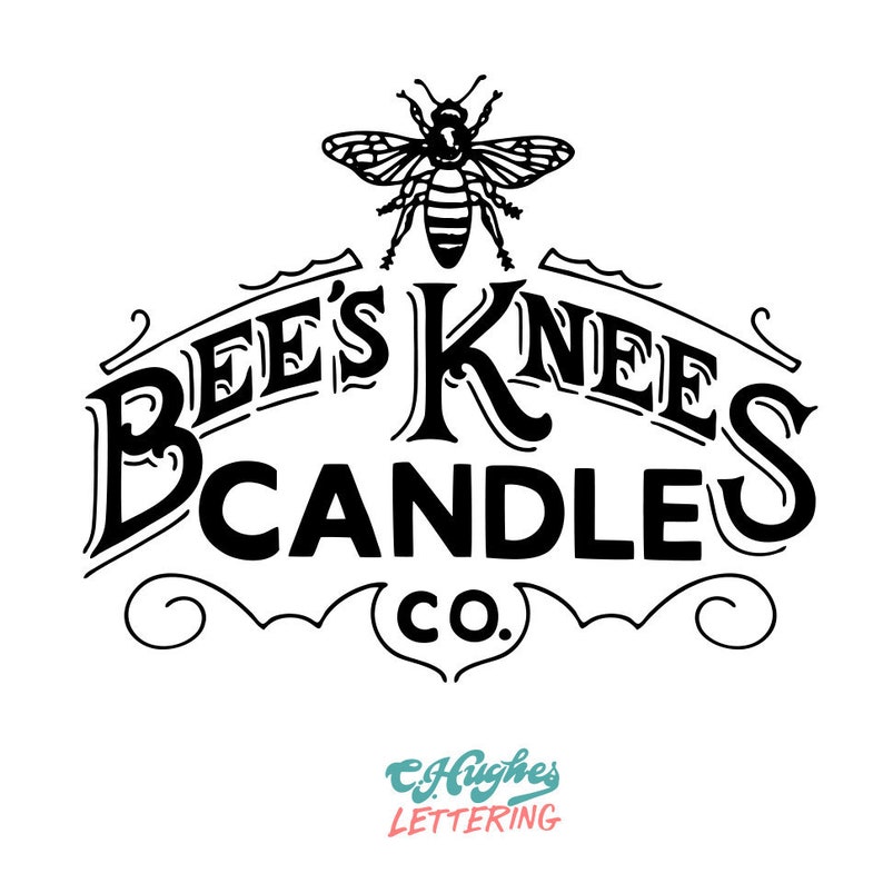 Candle Company Logo Design Candle Logo Candle Label Design Etsy