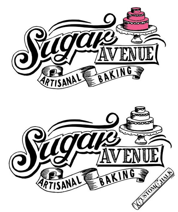 Logo Design Hand Drawn Lettered Creative Logo Design For Etsy