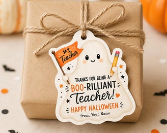 Halloween school spook cadeaukaartje afdrukbare Halloween leraar cadeaukaartje Halloween feest gunsten klasse cadeau afdrukbare cadeaukaartjes direct digitaal