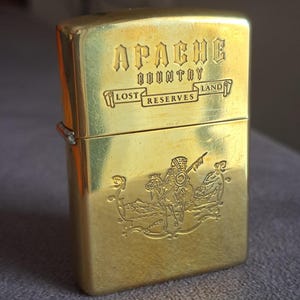 Zippo Brass 1996 - Etsy
