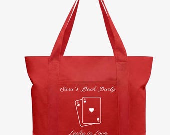 Custom Bachelorette Tote Bag