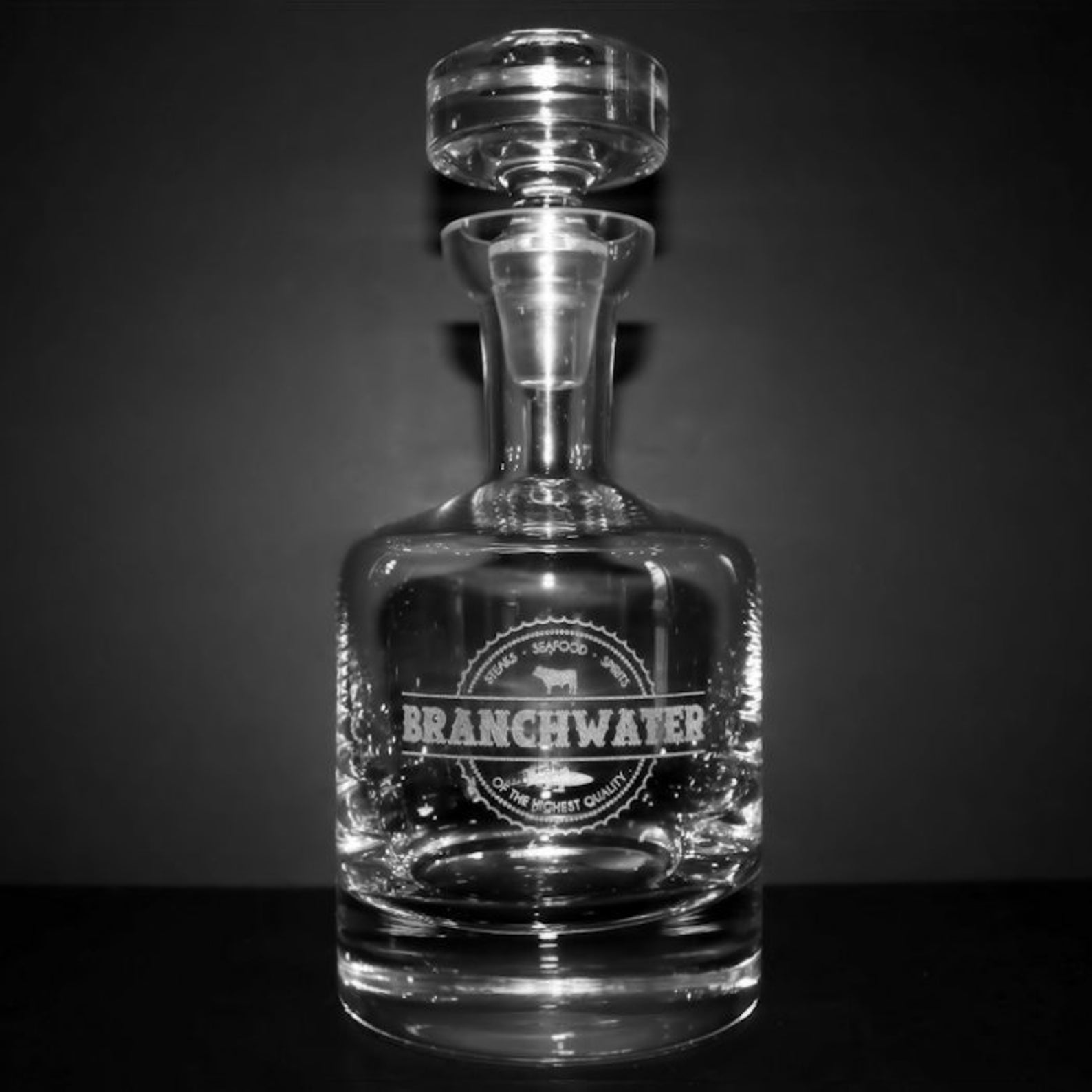 Custom Engraved Whiskey Decanter Etsy