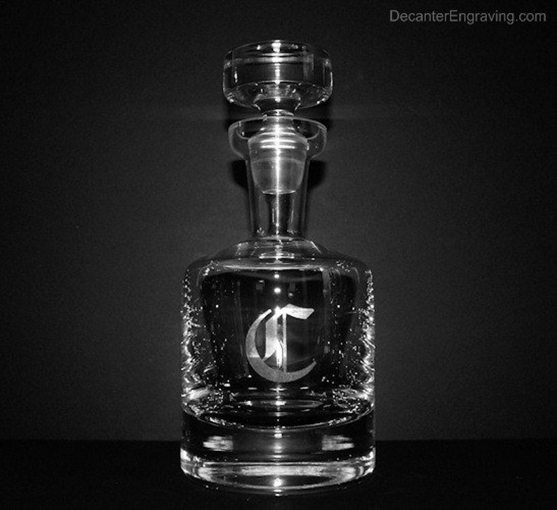 Custom Engraved Whiskey Decanter Etsy