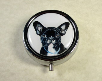 Teal Clementine Dapper French Bulldog Adorning Quirky Attire Small Decorative Storage Gift Box Teal Clementine Dapper French Bulldog Adorning Quirky Attire Small Decorative Storage Gift Box