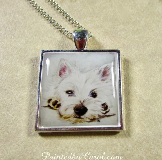 west highland terrier necklace