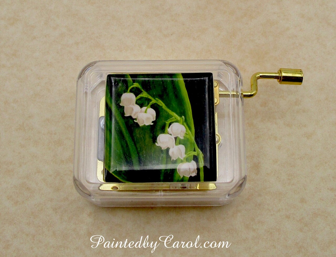 Lily of the Valley Music Box May Birthday Gifts White Flower Etsy