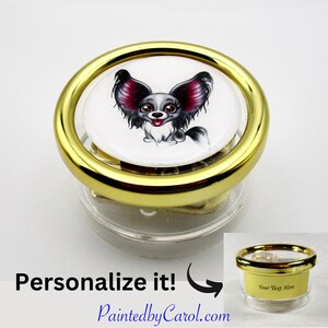 Papillon Music Box, Papillon Gifts, Papillon Mom Gifts, Papillon Memorial Gifts, Papillon Dad Gifts, Papillon Gift Ideas, Personalized Gifts