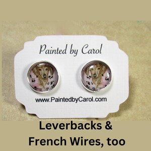 Brindle Dachshund Earrings, Dachshund Jewelry, Dachshund Studs, Dachshund Gifts, Dachshund Lover Gifts, Wiener Dog Earrings, Wiener Dog Gift