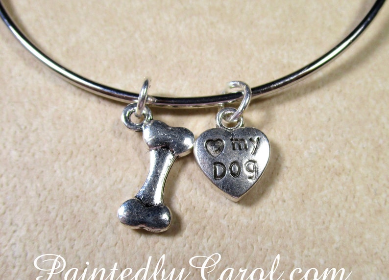 Weimaraner Gifts Weimaraner Jewelry Gift with Weimaraner Weimaraner Silhouette on Beach Bracelet Weimaraner Mom Gifts Weimaraner Bangle