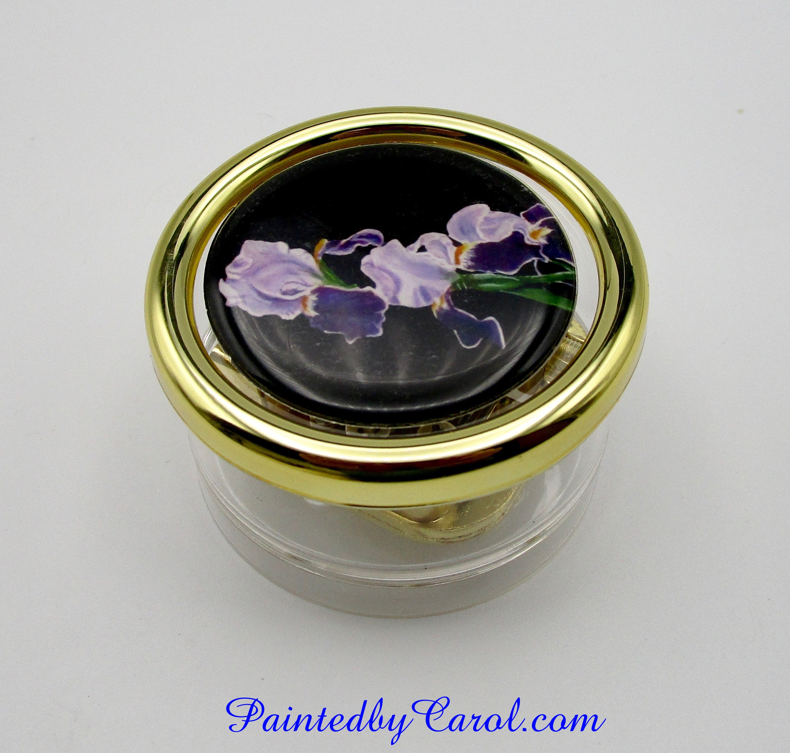 Bearded Iris Music Box Iris Gifts Purple Flower Gifts Etsy UK