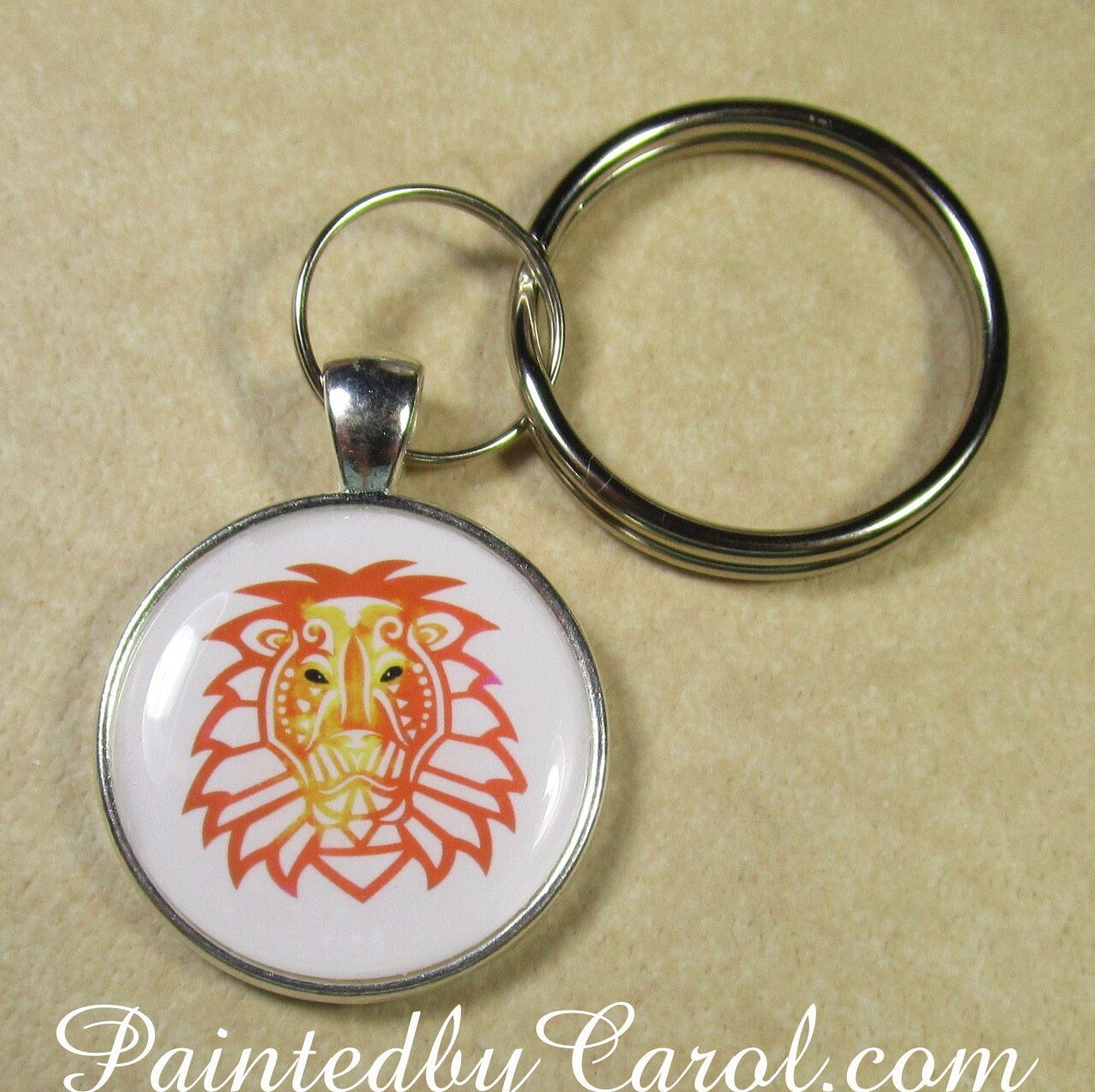 Lion Keychain Lion Key Fob Lion Key Ring Lion Gifts Lion Etsy