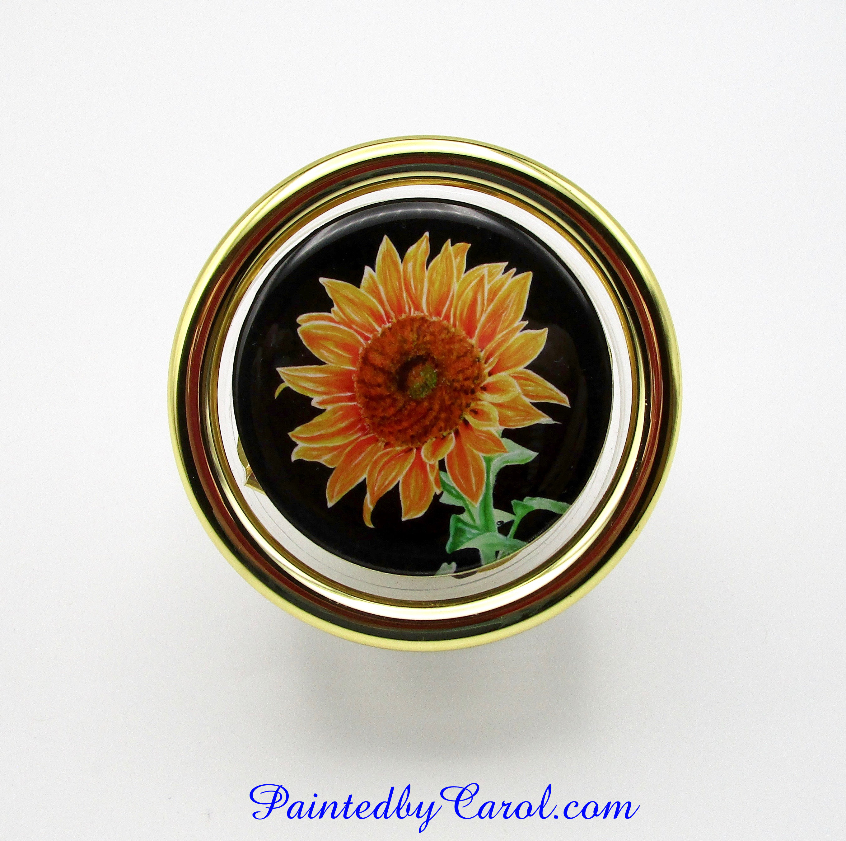 Sunflower Music Box Sunflower Gifts Yellow Flower Gifts Etsy UK