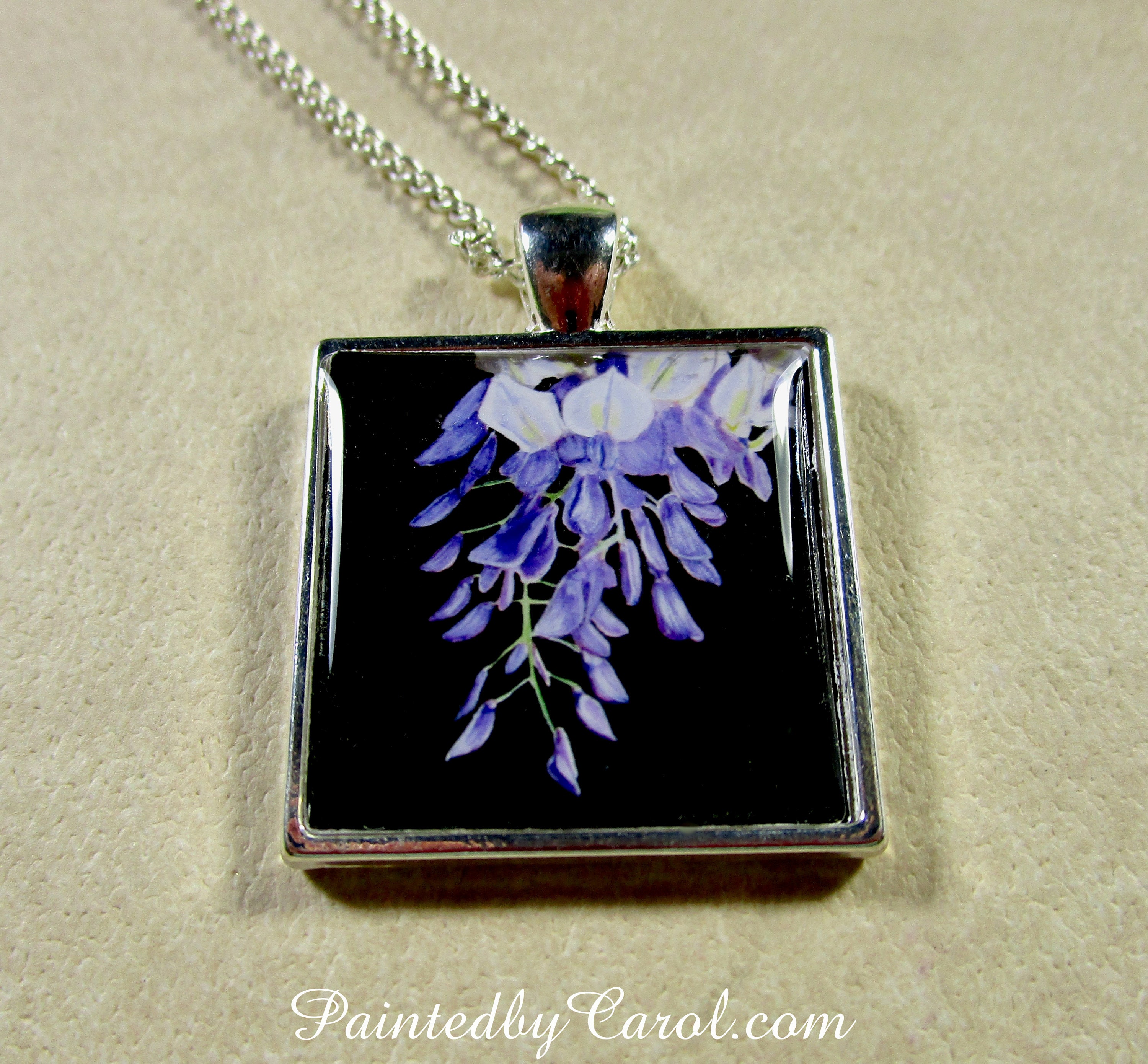 Wisteria necklace deals