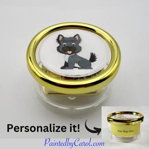 Cairn Terrier Music Box, Cairn Terrier Gifts, Cairn Terrier Mom Gifts, Cairn Terrier Memorial Gifts, Personalized Dog Gifts
