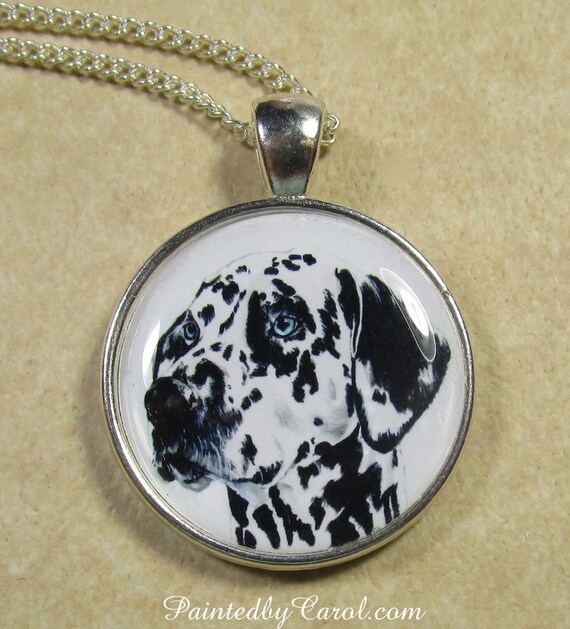 dalmatian necklace