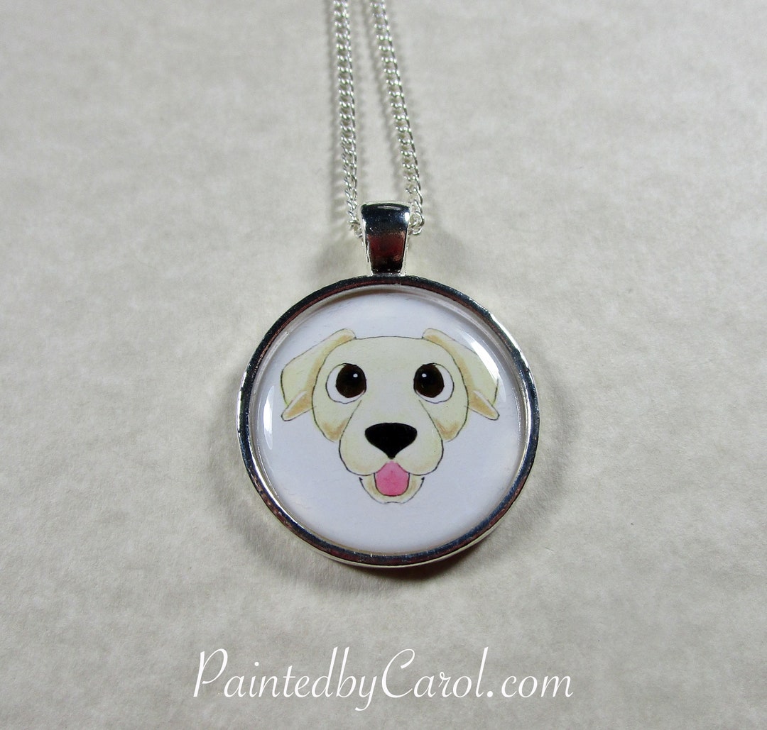 Yellow Lab Pendant Yellow Lab Gifts Gifts for Yellow Lab Etsy