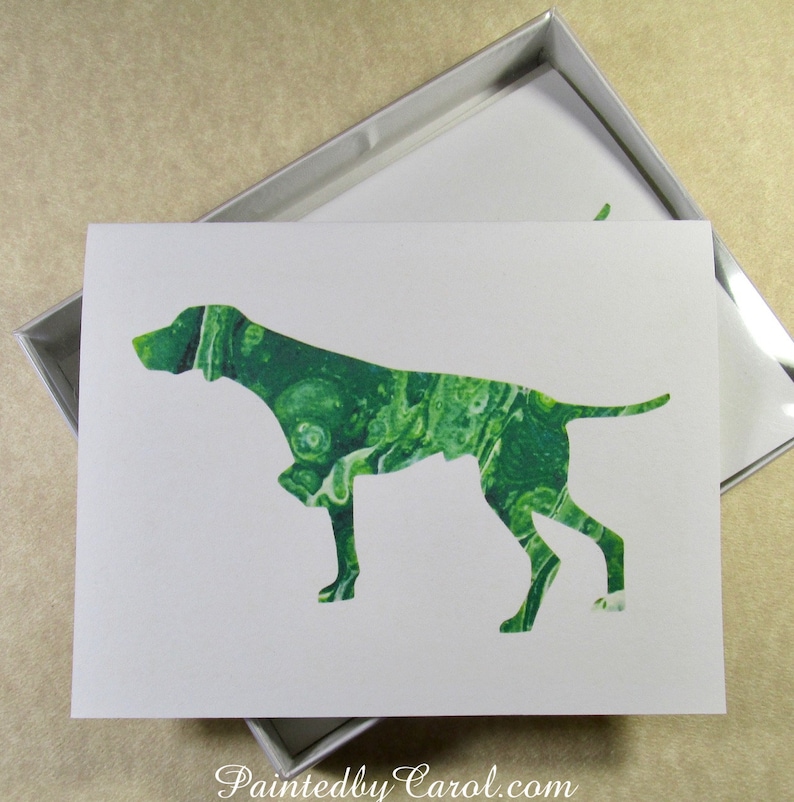 Pointer Stationery Pointer Mom Gift Pointer Dad Gift Pointer Gifts Pointer Card Card with Pointer Pointer Note Cards
