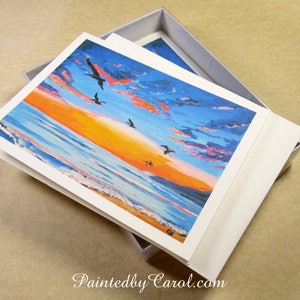 Pelican Note Cards, Blank Pelican Note Card Set, Pelican Greeting Cards, Note Cards with Pelican, Pelican Blank Cards, Set of Cards image 3