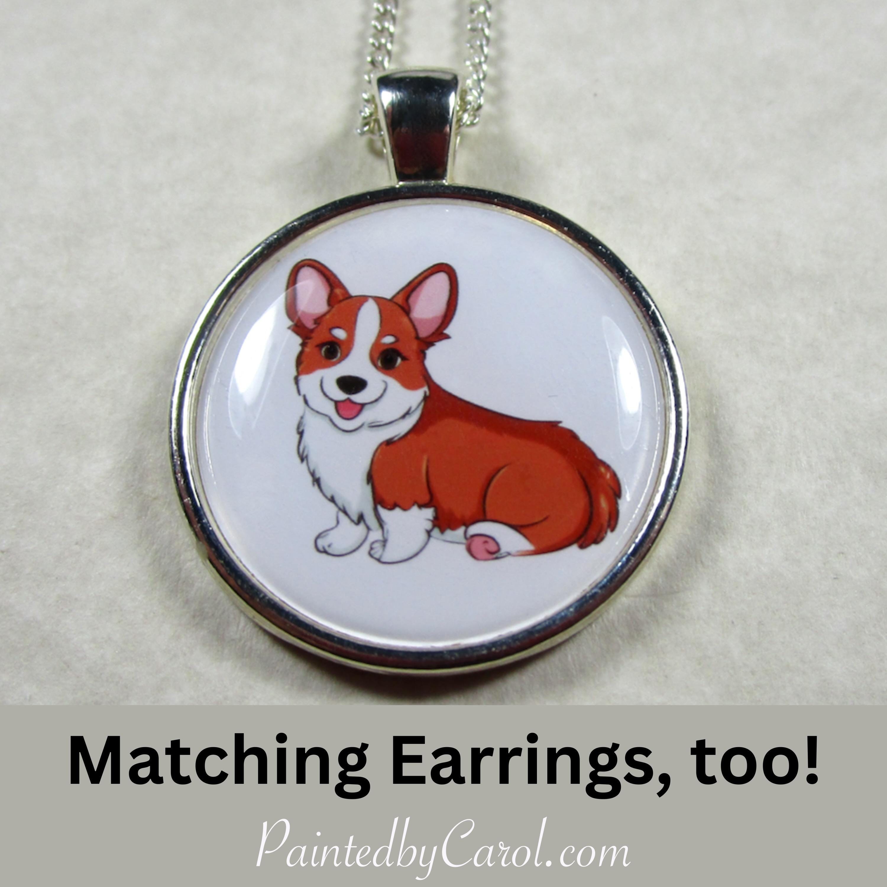 Corgi pendant discount