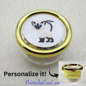 Siamese Cat Music Box, Cat Mom Gifts, Cat Lover Gifts, Siamese Music Box, Cat Mom Music Box, Cat Memorial Gifts, Personalized Cat Gifts