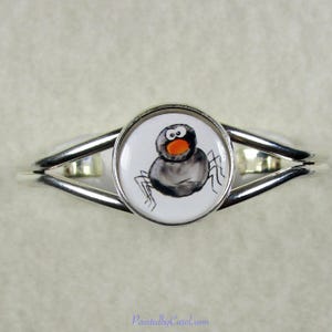 Halloween Spider Cuff Bracelet, Adjustable Spider Bracelet, Halloween Jewelry, Halloween Bracelet, Halloween Cuff, Spider Jewelry