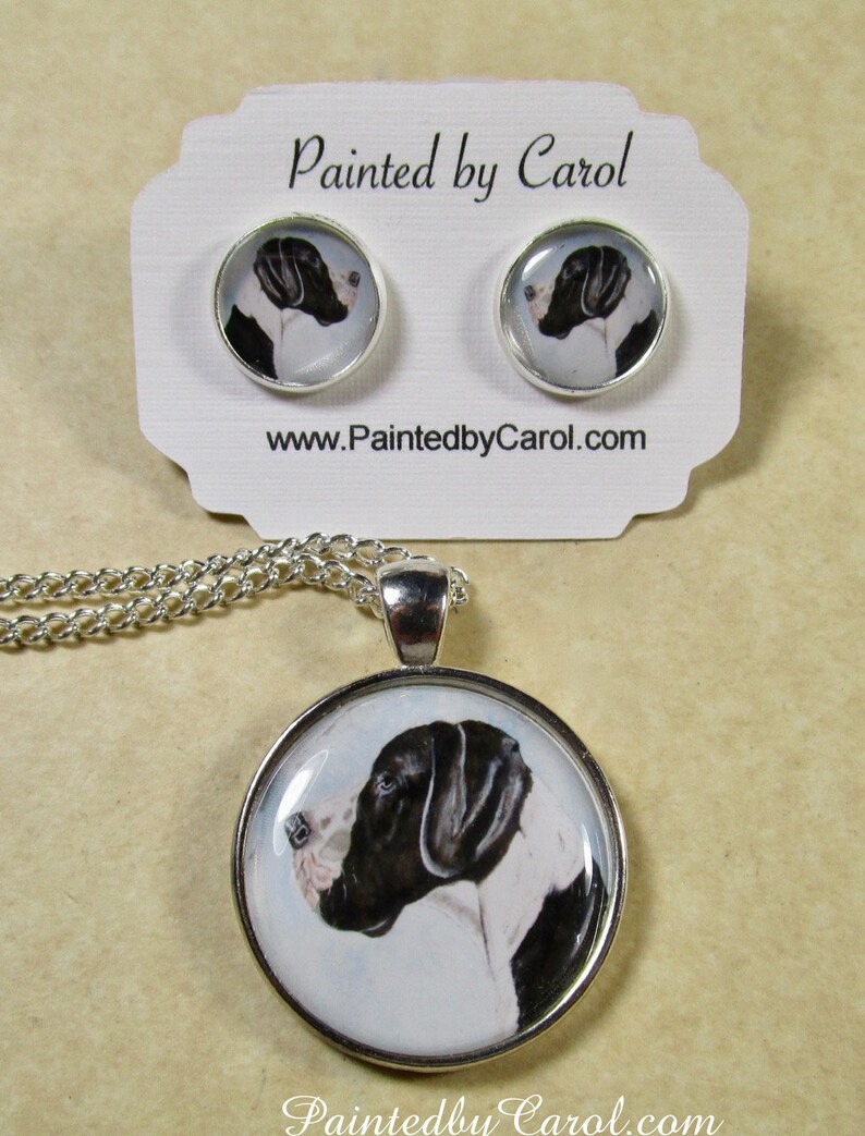 Great Dane Earrings, Great Dane Jewelry, Great Dane Studs, Great Dane Lever Backs, Great Dane Gifts, Great Dane Mom Gifts image 2