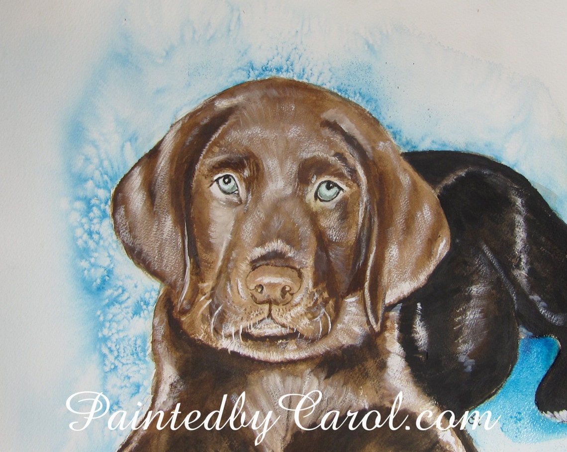 Chocolate Lab Pendant Chocolate Lab Necklace Labrador Etsy
