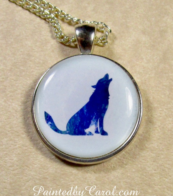 Etsy wolf hotsell necklace