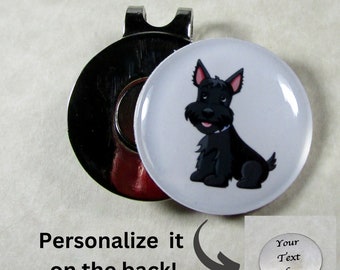 Scotty Golf Ball Marker, Scottish Terrier Gifts, Scotty Dad Gifts, Scotty Golf Gifts, Scotty Sports Gifts, Scotty Gifts for Him