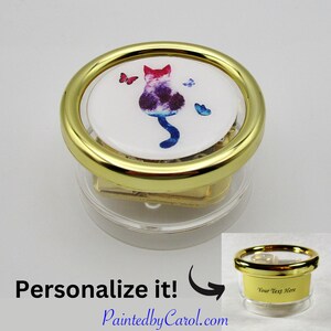 Calico Cat Music Box, Colorful Cat Gift, Cat Mom Gift, Cat Music Box, Pet Memorial Gift, Cat Lover Gift, Personalized Cat Gift