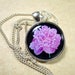 THE PINK DELICATE NECKLACE IRIDESCENT PEONY PINK