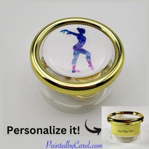 Gymnast Music Box, Gymnastics Gift, Gymnast Gift, Gifts for Gymnast, Gifts for Her, Gifts for Girls, Gymnastics Music Box, Personalized Gift