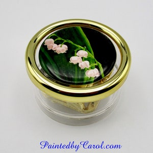 Lily of the Valley Music Box, May Birthday Gifts, White Flower Gifts, Anniversary Music Box, Valentine's Day Music Box, Mother's Day Gifts