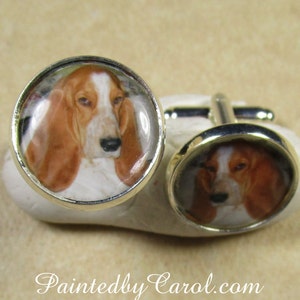 Custom Pet Photo Cufflinks, Dog Dad Cufflinks, Cat Dad Cufflinks, Pet Memorial Cufflinks, Pet Memorial Jewelry, Dog Dad Gift, Cat Dad Gift image 1