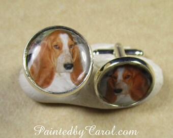 Custom Pet Photo Cufflinks, Dog Dad Cufflinks, Cat Dad Cufflinks, Pet Memorial Cufflinks, Pet Memorial Jewelry, Dog Dad Gift, Cat Dad Gift