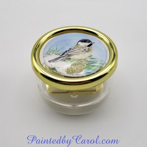 Chickadee Music Box, Chickadee Gifts, Bird Music Box, Bird Lover Gifts, Gift with Chickadee, Gift for Bird Lover, Bird Lover Music Box