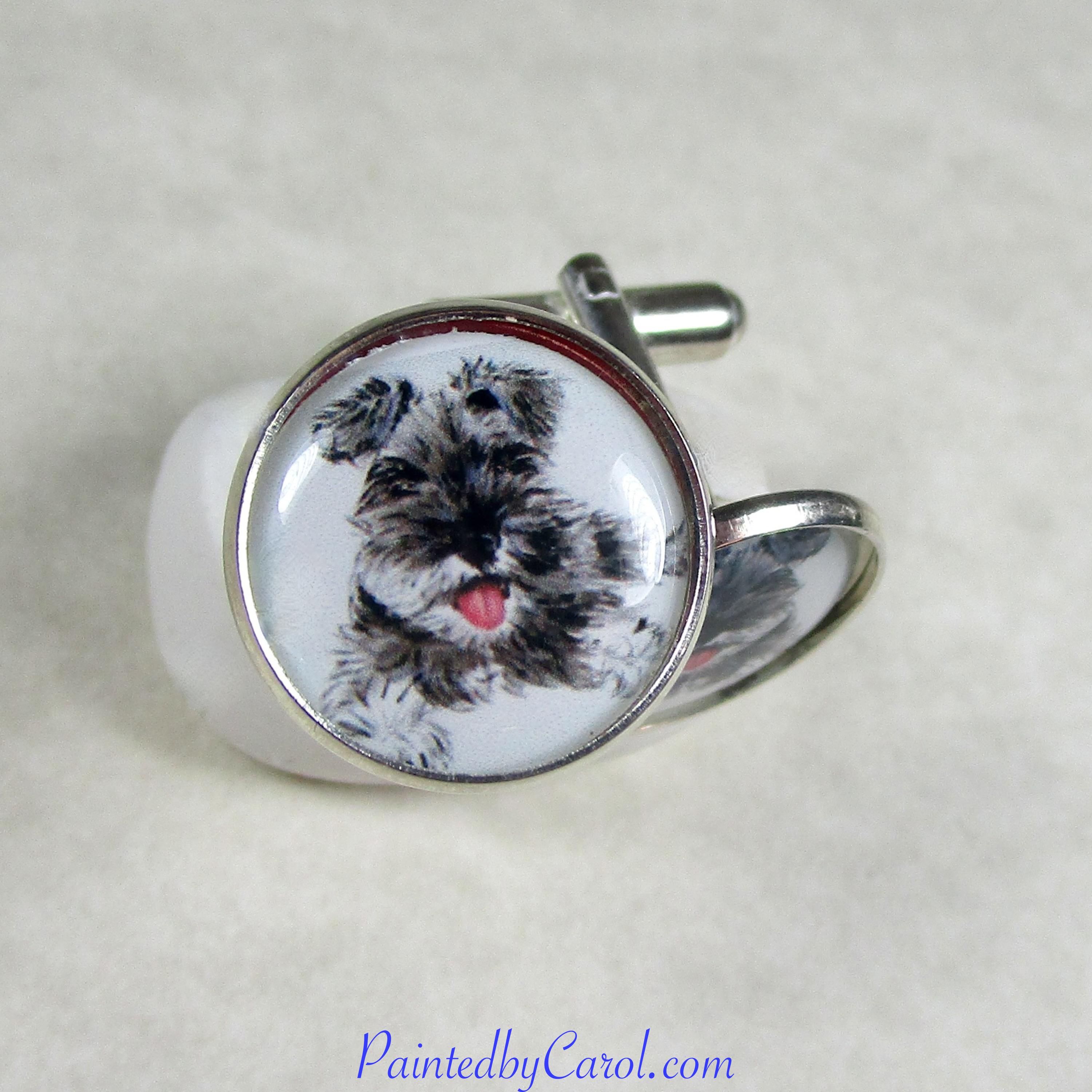 Miniature Schnauzer Jewelry for Men - Etsy