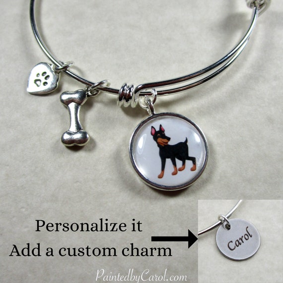 Doberman bracelet clearance